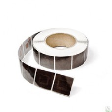 Антикражная этикетка черная квадратная, 40х40 мм