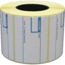 Термоэтикетка Эко 58х40, намотка 700 шт, весовая с припринтом (сетка)